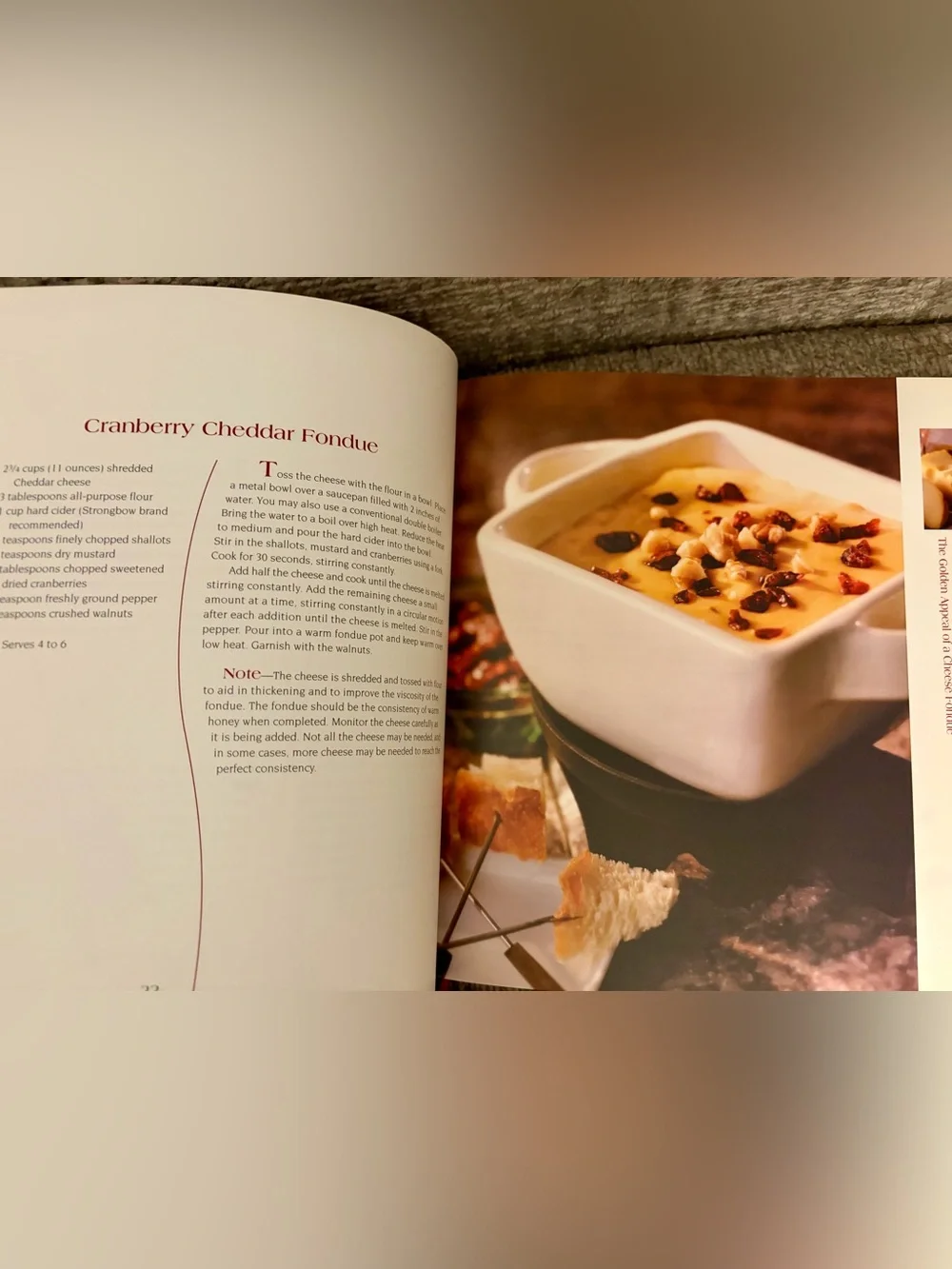 The Melting Pot fondue restaurant cookbook